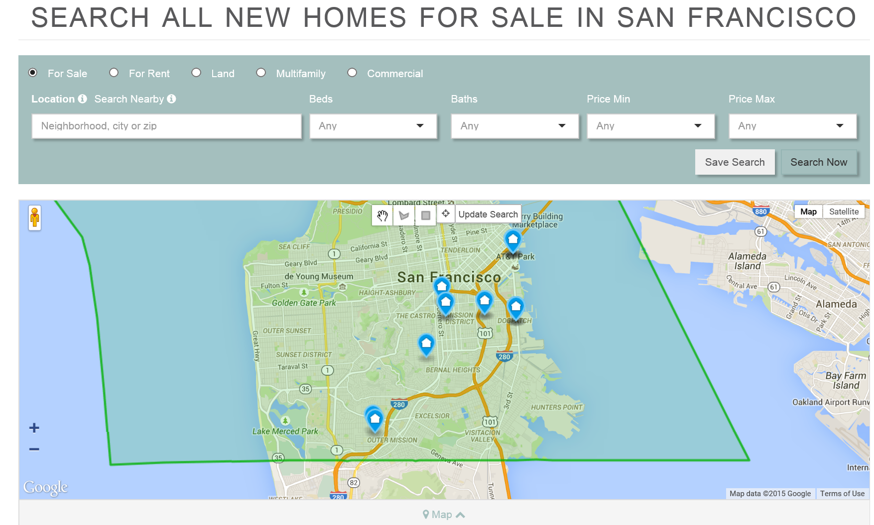 Brand New Homes For Sale In San Francisco Parc Bay Real Estate